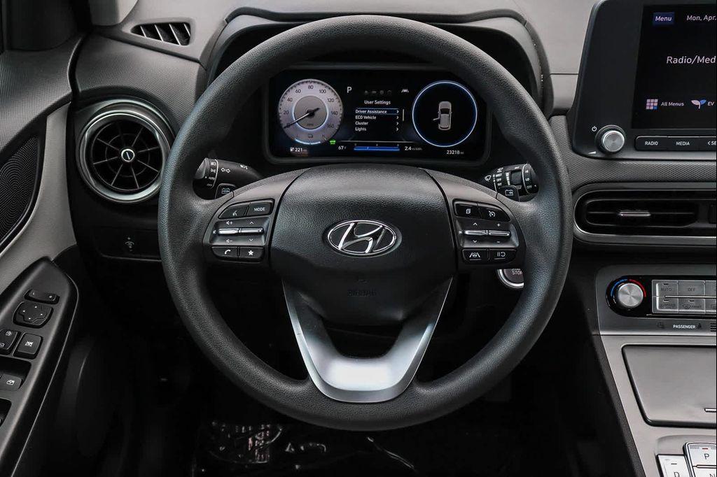 used 2023 Hyundai Kona EV car, priced at $19,995