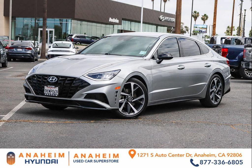 used 2021 Hyundai Sonata car, priced at $20,995