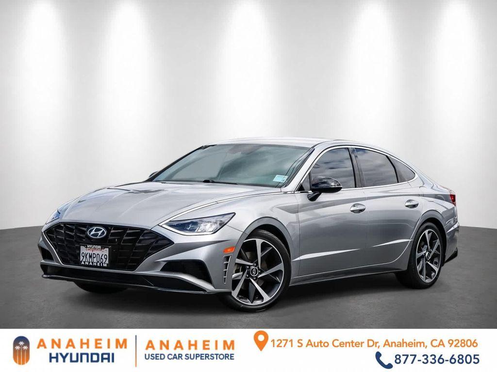 used 2021 Hyundai Sonata car, priced at $20,974