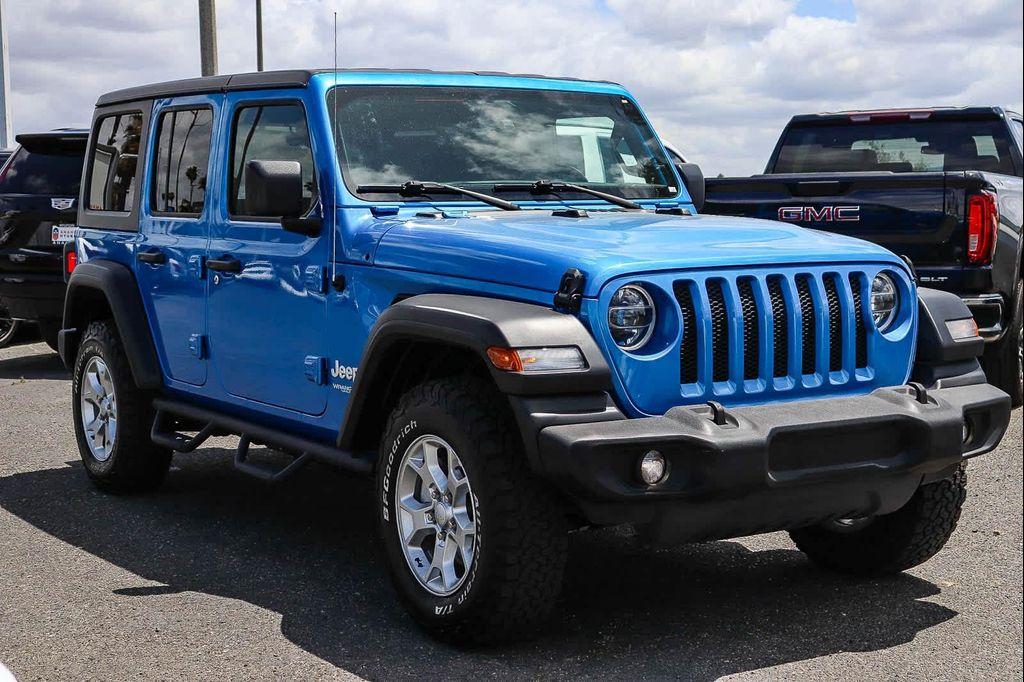 used 2021 Jeep Wrangler Unlimited car, priced at $26,977