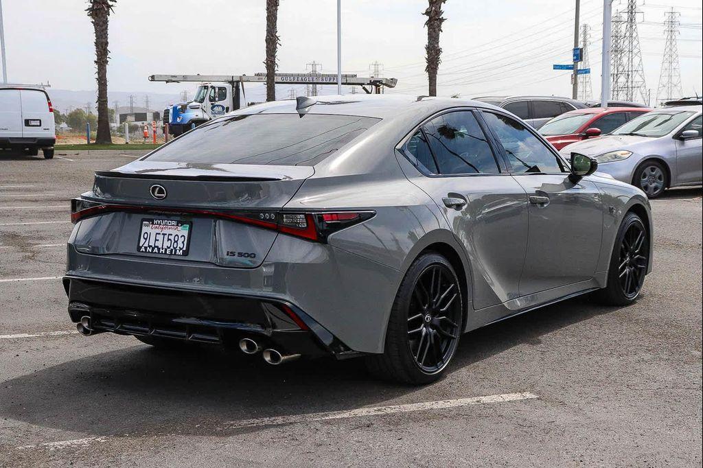 used 2024 Lexus IS 500 car, priced at $74,995