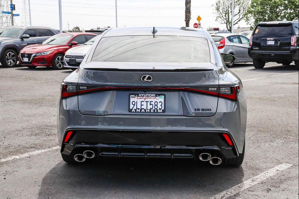 used 2024 Lexus IS 500 car, priced at $74,995