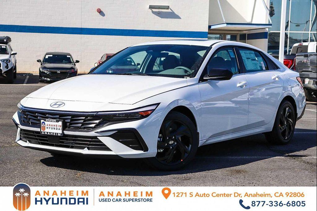 new 2026 Hyundai Elantra car, priced at $25,540