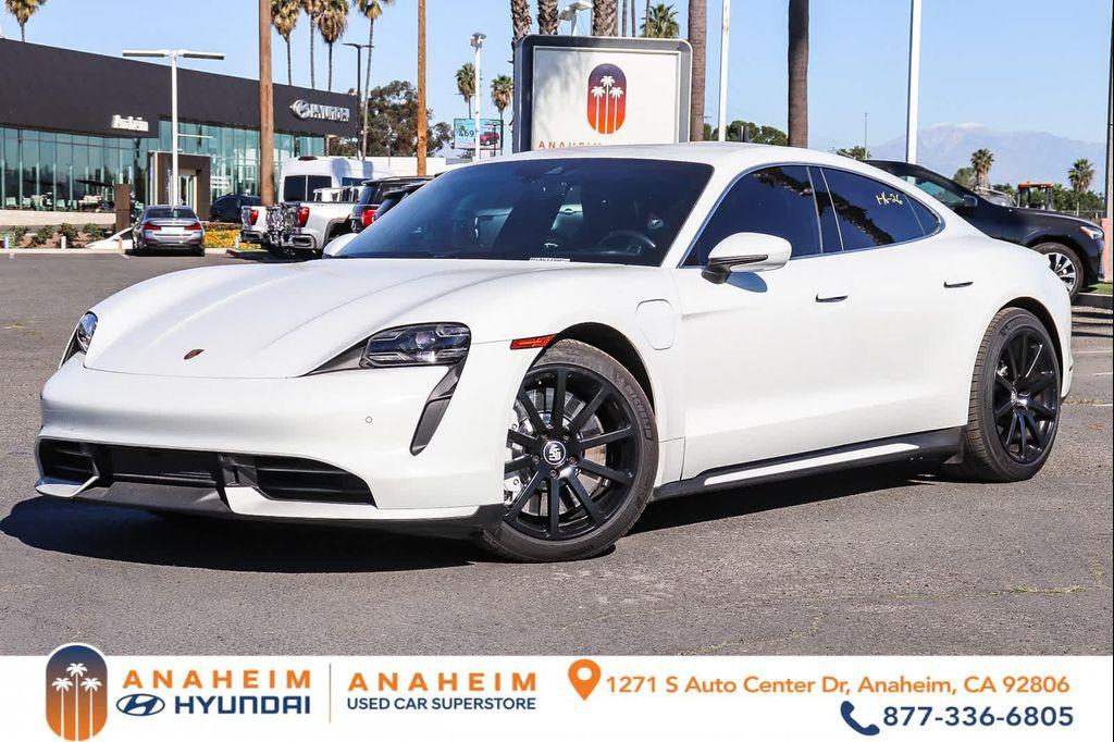 used 2021 Porsche Taycan car, priced at $74,998