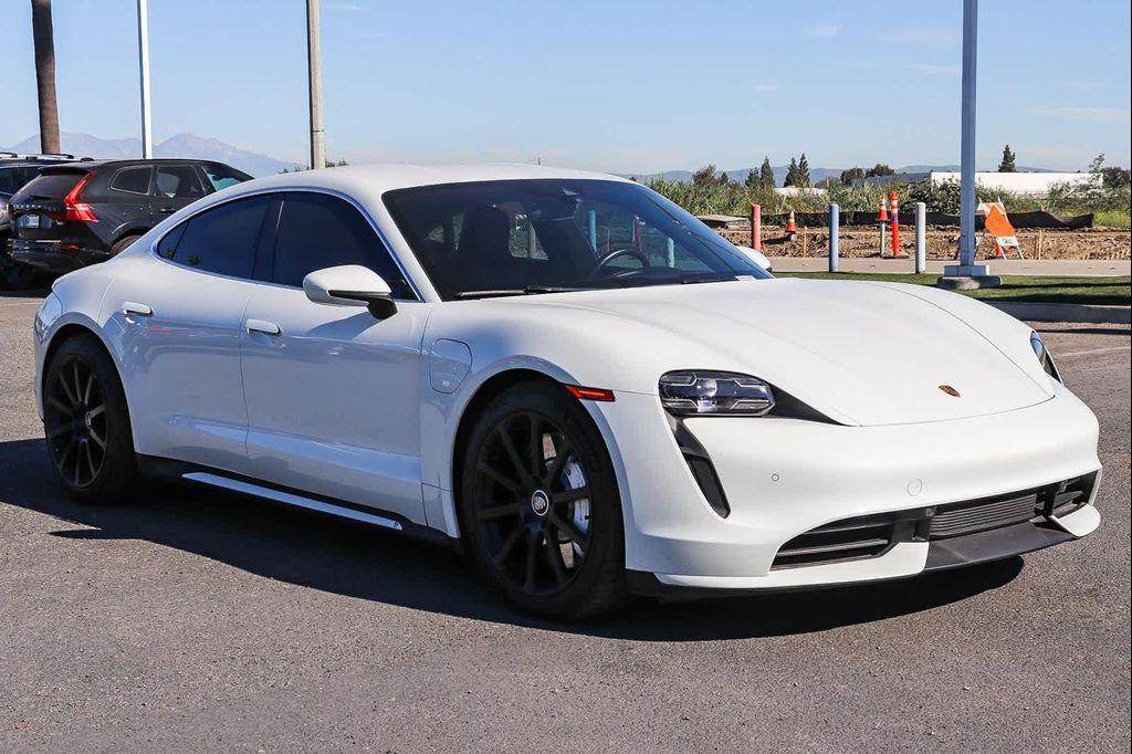 used 2021 Porsche Taycan car, priced at $74,998