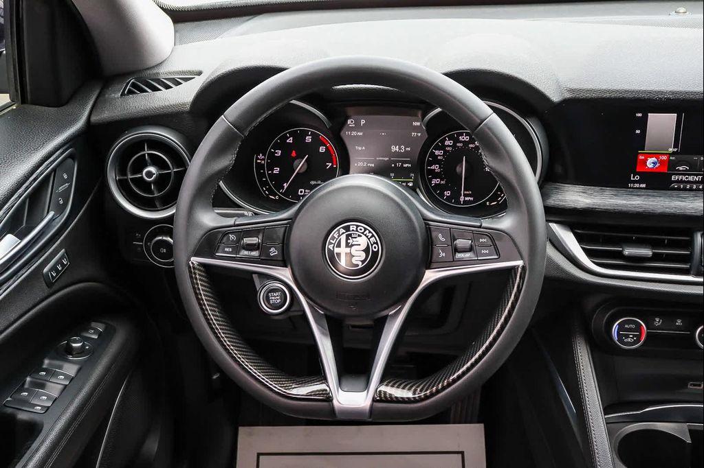 used 2019 Alfa Romeo Stelvio car, priced at $14,995