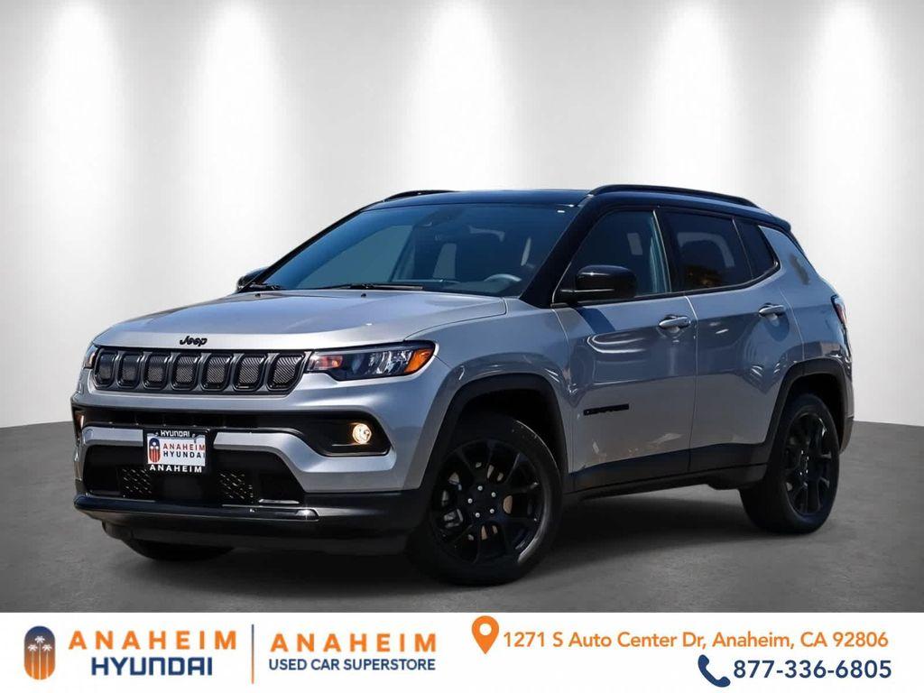 used 2022 Jeep Compass car, priced at $23,080