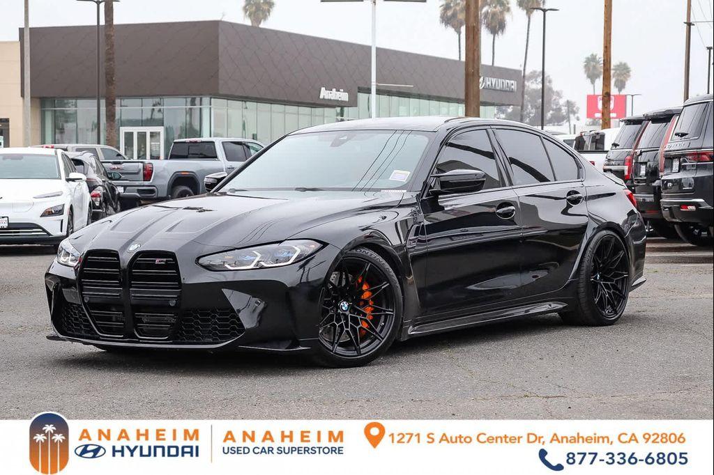 used 2022 BMW M3 car, priced at $75,620