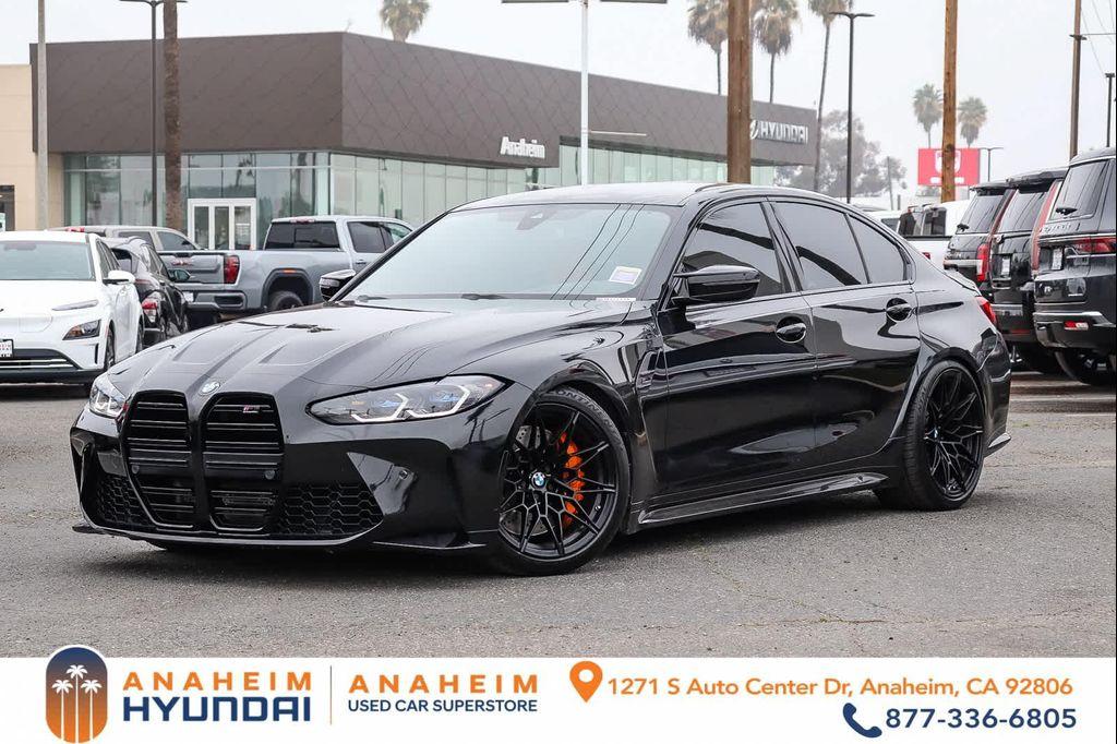 used 2022 BMW M3 car, priced at $72,480