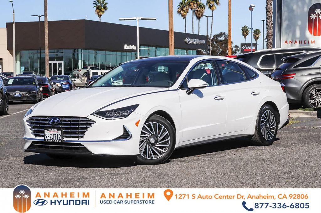used 2023 Hyundai Sonata Hybrid car, priced at $24,994