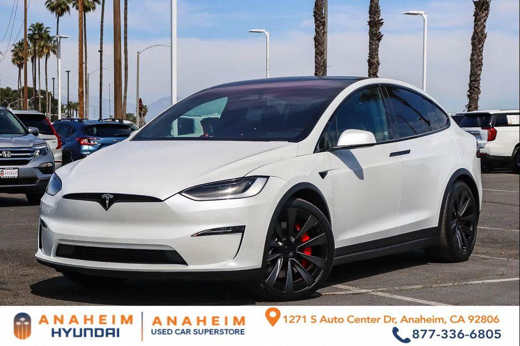 used 2023 Tesla Model X car, priced at $77,998