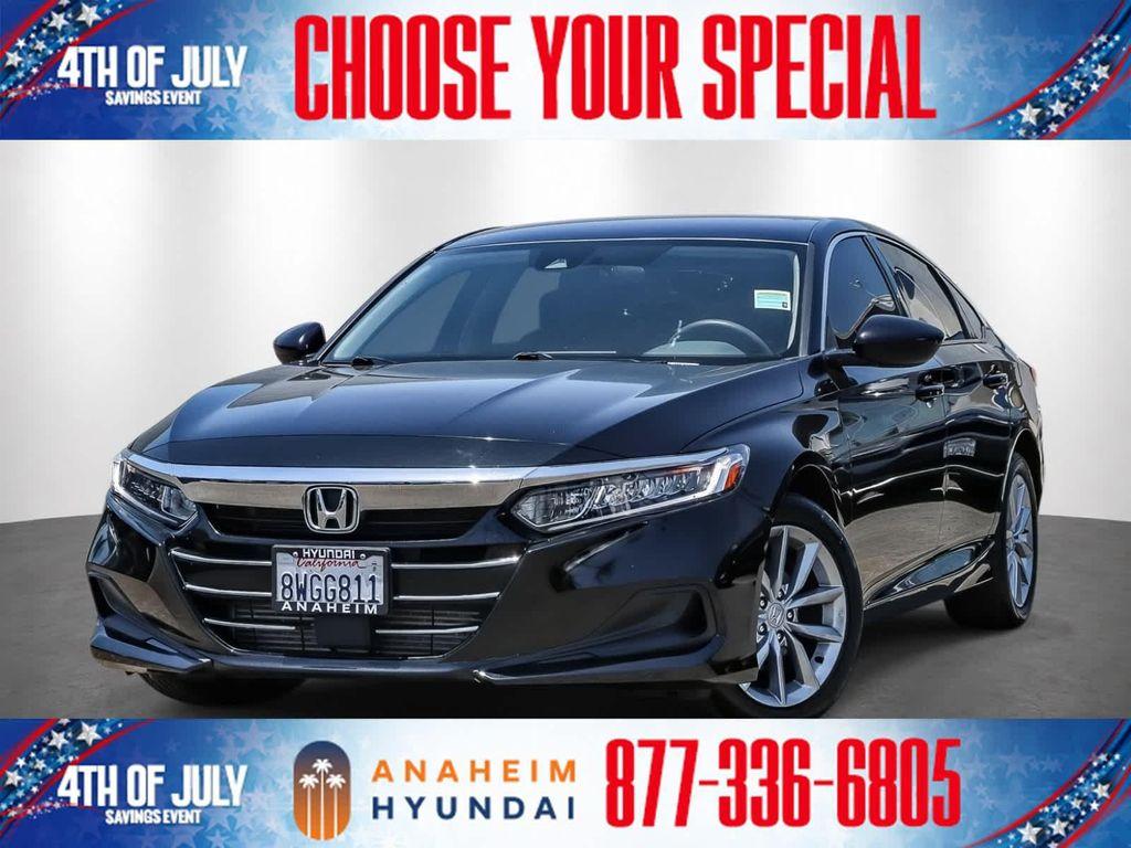 used 2021 Honda Accord car, priced at $18,478