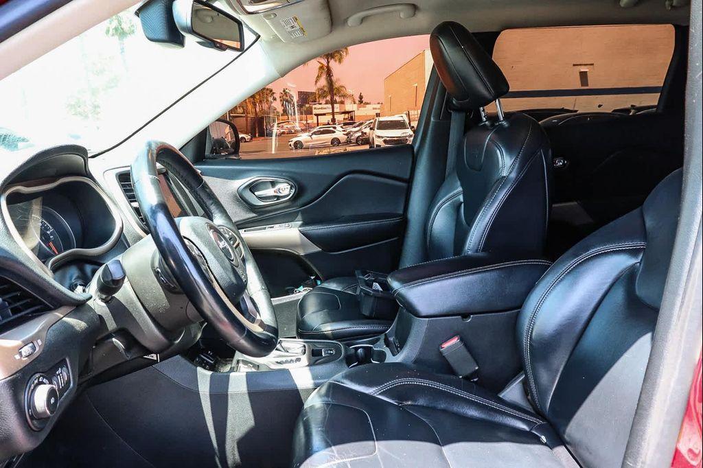 used 2017 Jeep Cherokee car, priced at $9,879