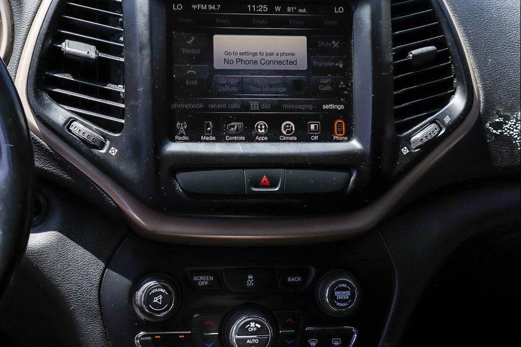 used 2017 Jeep Cherokee car, priced at $9,879