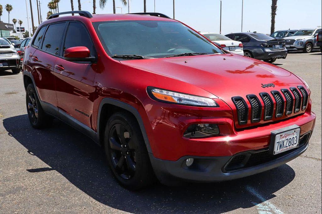 used 2017 Jeep Cherokee car, priced at $9,879