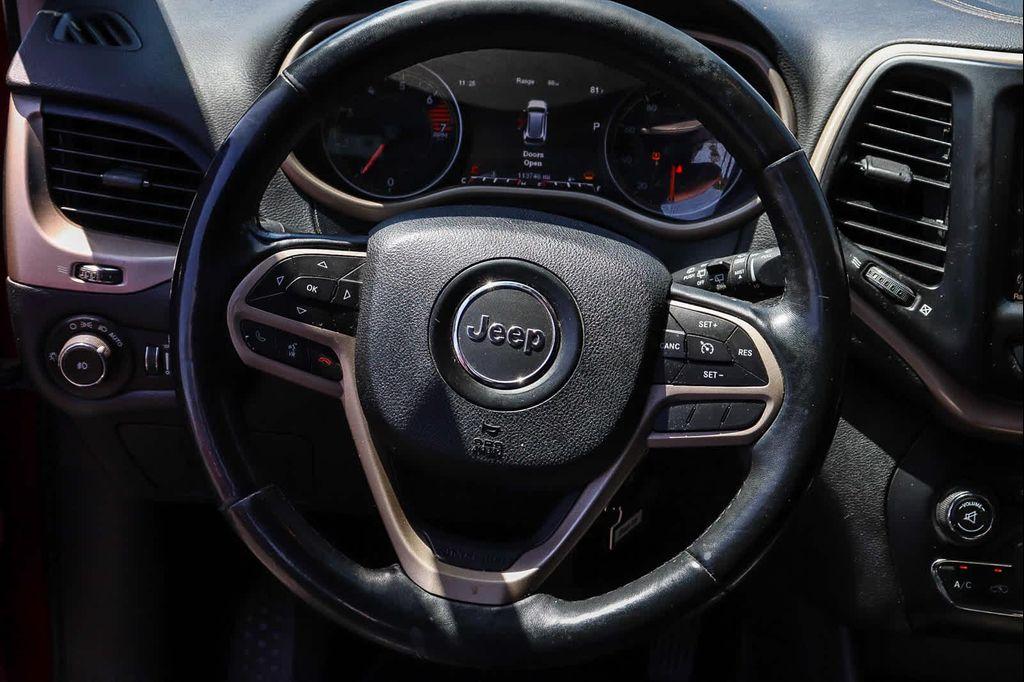used 2017 Jeep Cherokee car, priced at $9,879