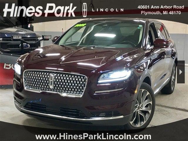 used 2022 Lincoln Nautilus car, priced at $35,988