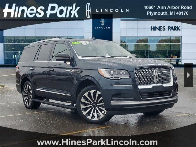 used 2022 Lincoln Navigator car, priced at $42,988