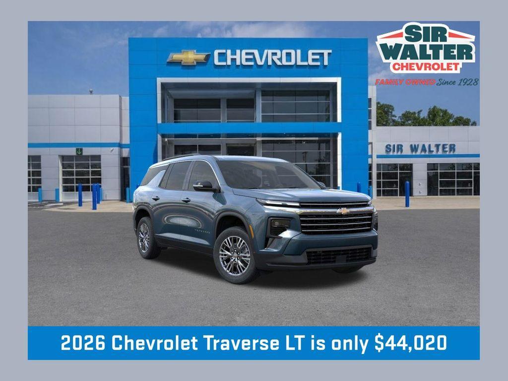 new 2026 Chevrolet Traverse car, priced at $44,020