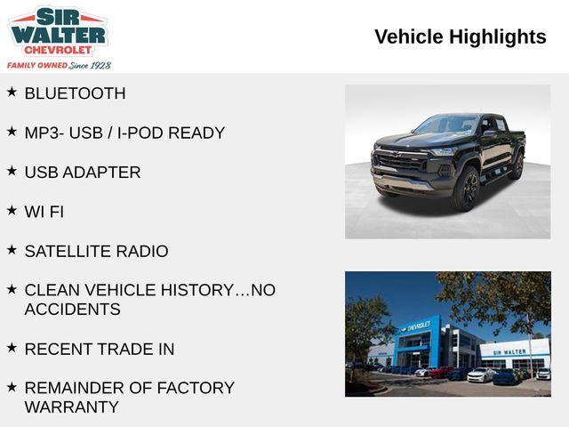 2025 Black Chevrolet Colorado