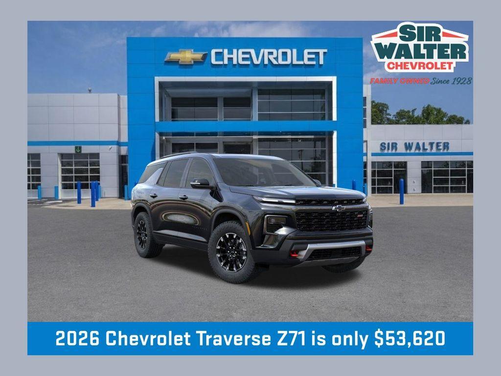 new 2026 Chevrolet Traverse car, priced at $53,620