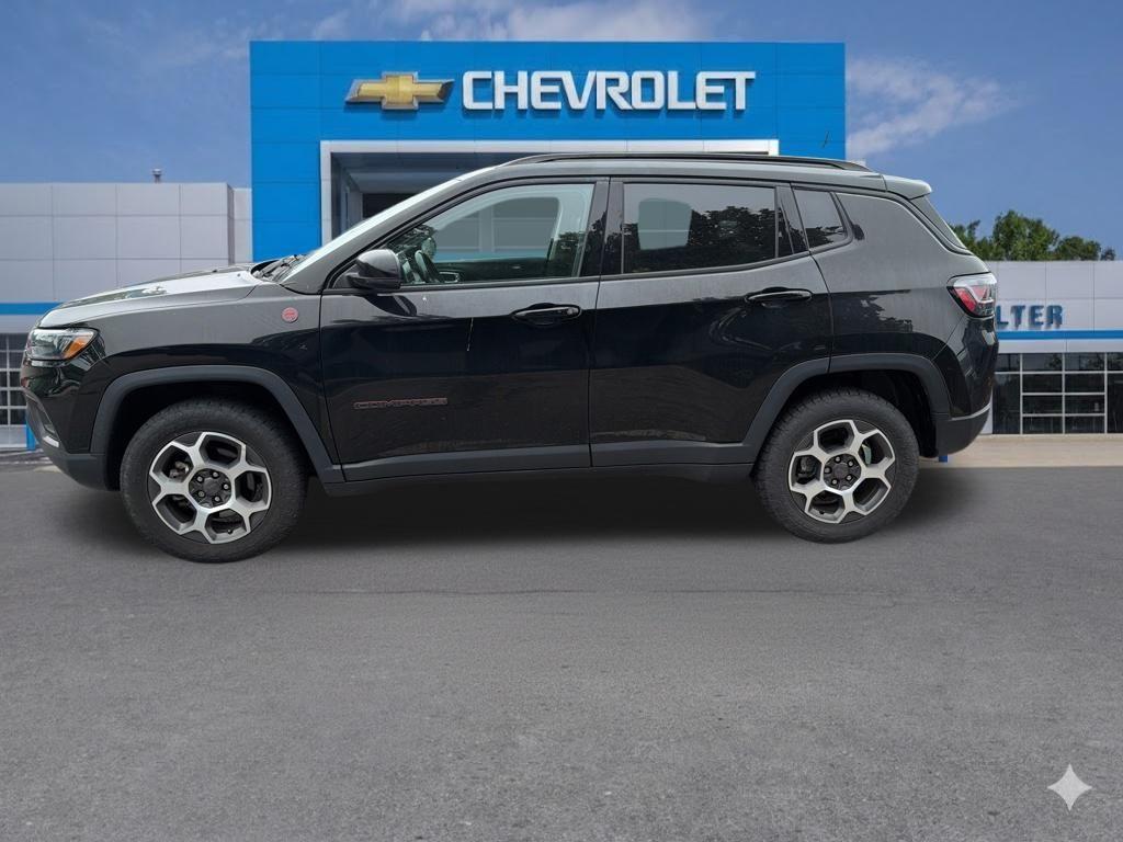 used 2022 Jeep Compass car, priced at $21,846