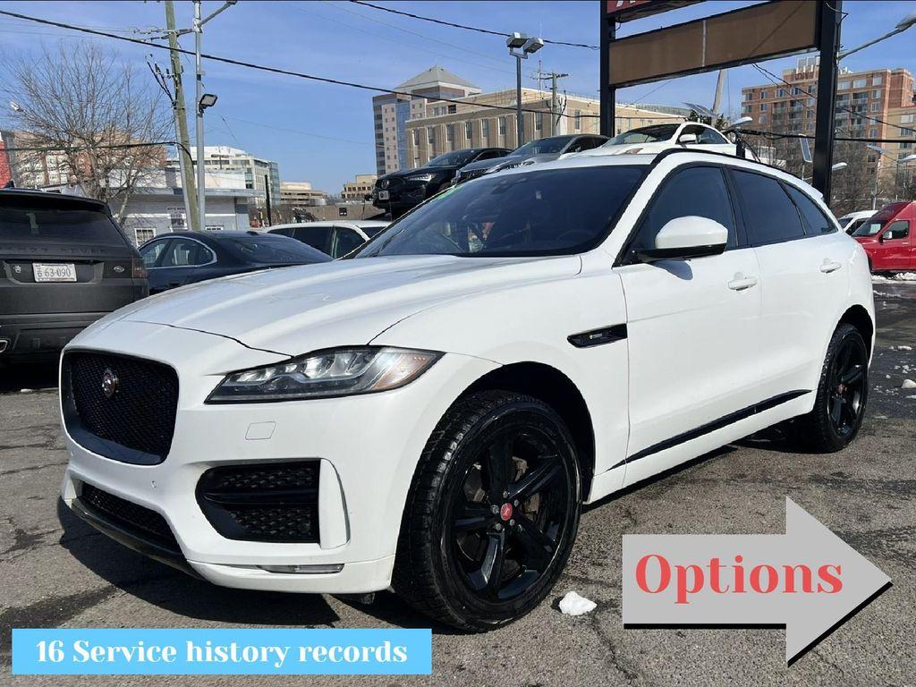 used 2018 Jaguar F-PACE car, priced at $16,195