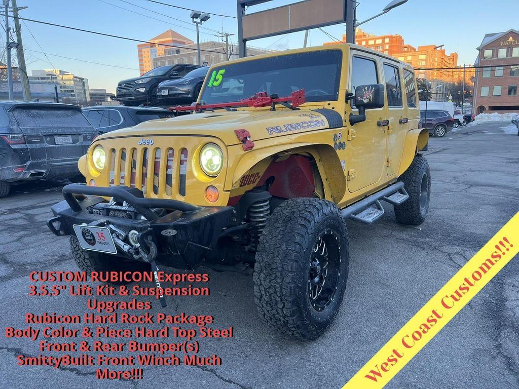 used 2015 Jeep Wrangler Unlimited car, priced at $20,495