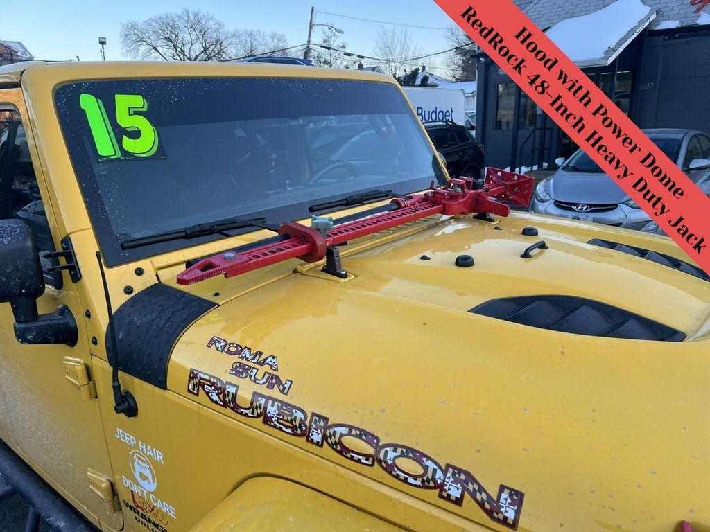 used 2015 Jeep Wrangler Unlimited car, priced at $19,995