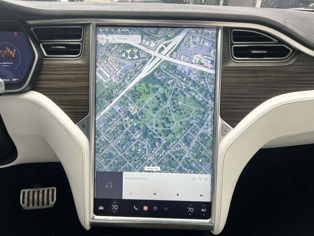 used 2016 Tesla Model X car, priced at $17,595