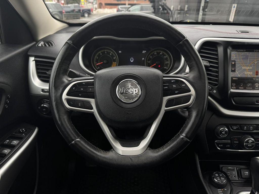 used 2017 Jeep Cherokee car, priced at $11,695