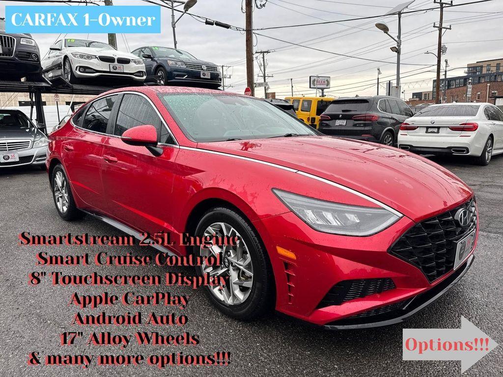used 2021 Hyundai Sonata car, priced at $14,895