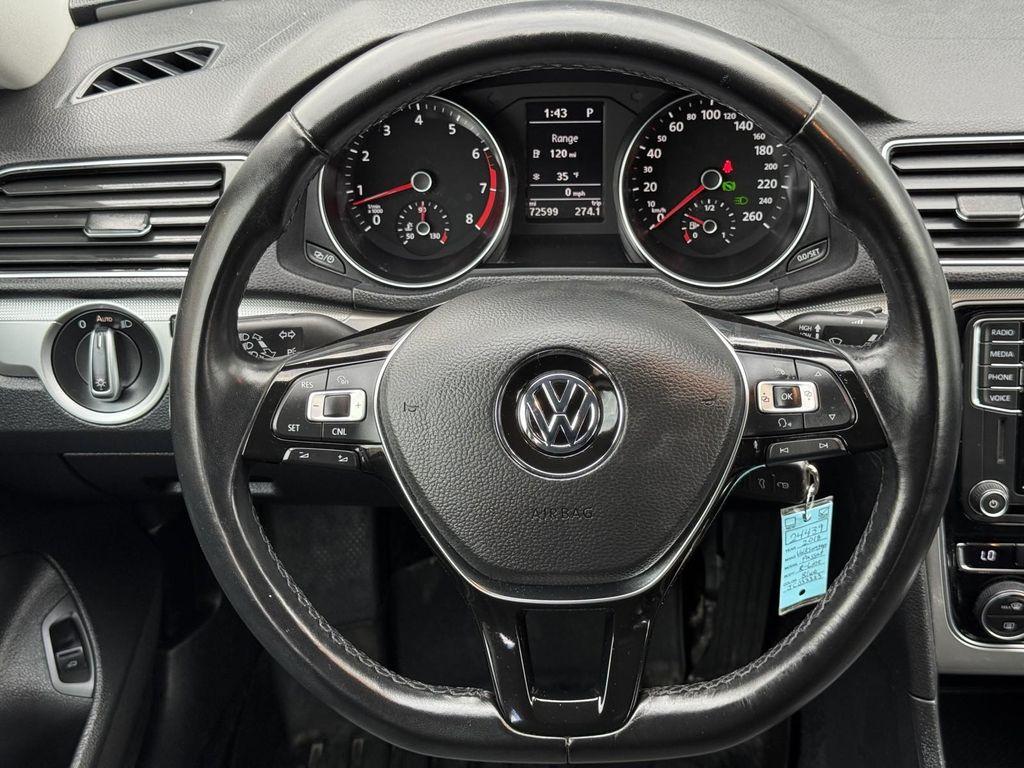 used 2018 Volkswagen Passat car, priced at $12,495