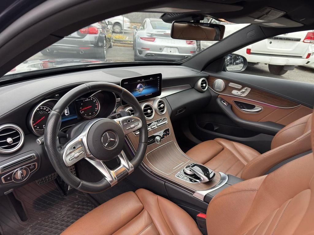 used 2020 Mercedes-Benz AMG C 43 car, priced at $35,995