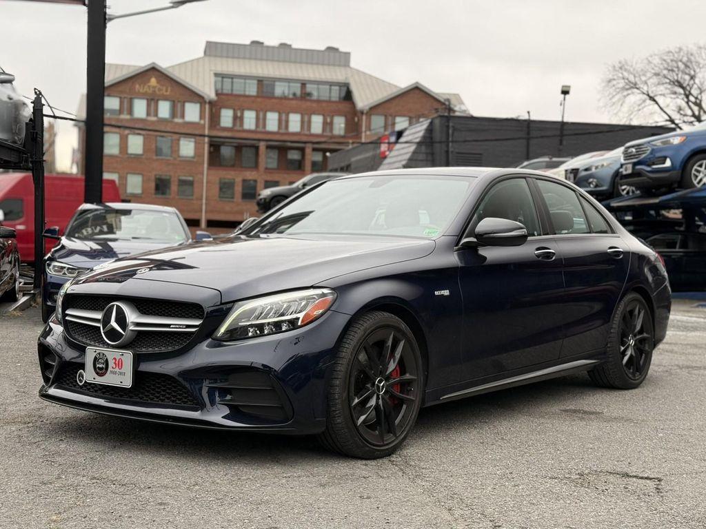 used 2020 Mercedes-Benz AMG C 43 car, priced at $35,995