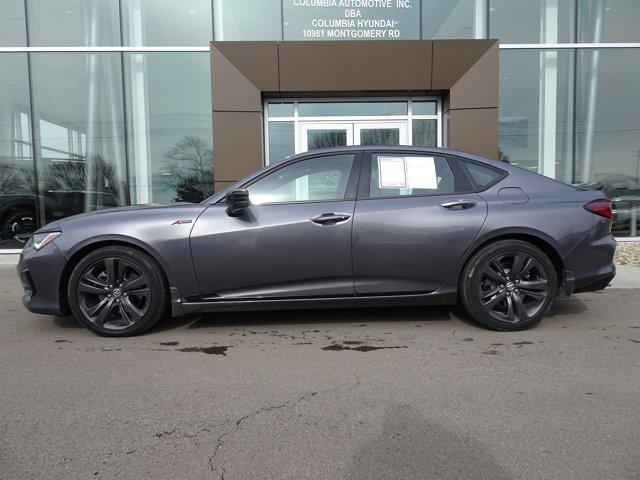 used 2023 Acura TLX car, priced at $35,384