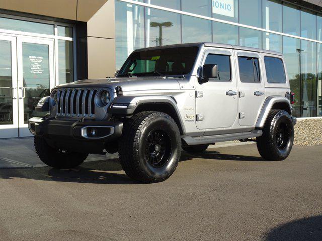 used 2018 Jeep Wrangler Unlimited car, priced at $19,296