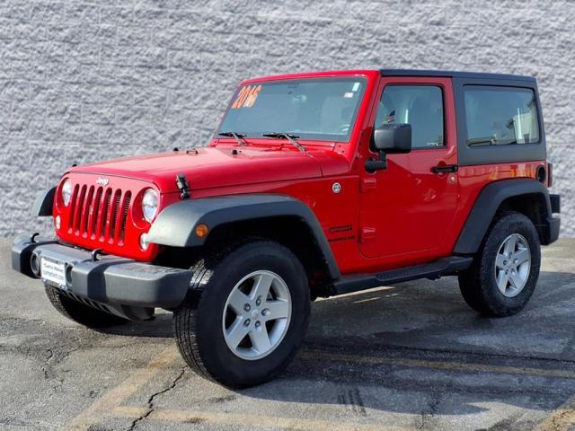 used 2016 Jeep Wrangler car, priced at $17,995