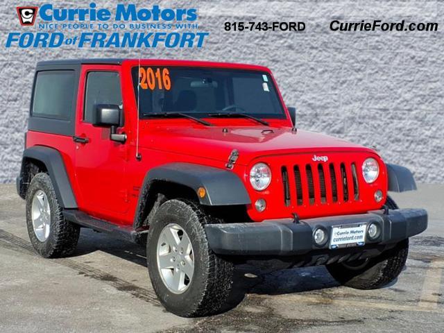 used 2016 Jeep Wrangler car, priced at $17,995