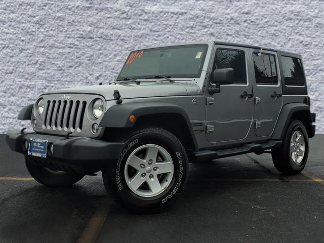 used 2018 Jeep Wrangler JK Unlimited car, priced at $19,995