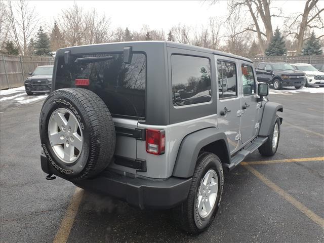 used 2018 Jeep Wrangler JK Unlimited car, priced at $19,995