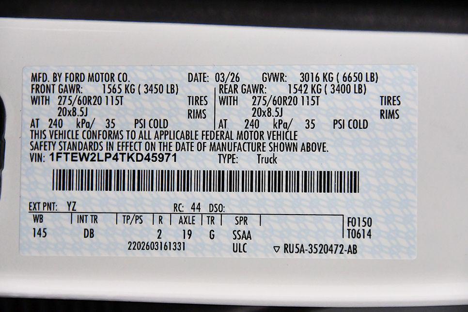 new 2026 Ford F-150 car, priced at $50,088