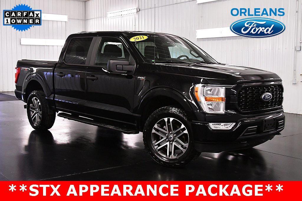 used 2021 Ford F-150 car, priced at $25,855