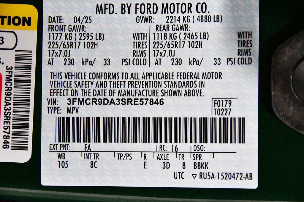 used 2025 Ford Bronco Sport car, priced at $32,000