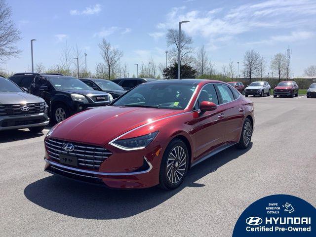 used 2023 Hyundai Sonata Hybrid car, priced at $28,938
