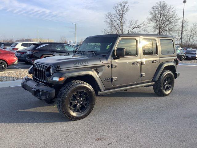 used 2021 Jeep Wrangler car, priced at $24,400