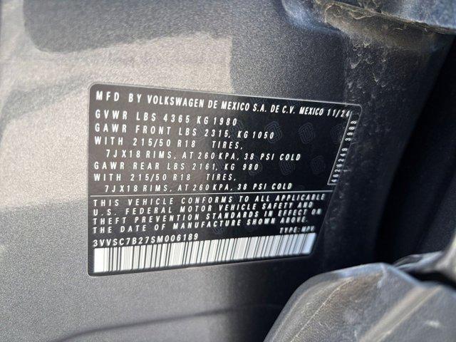 used 2025 Volkswagen Taos car, priced at $21,691