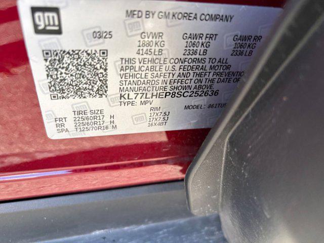 used 2025 Chevrolet Trax car, priced at $20,886