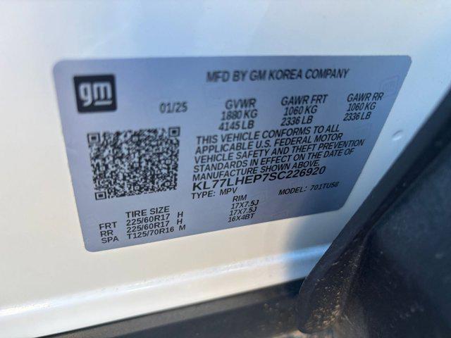 used 2025 Chevrolet Trax car, priced at $20,597