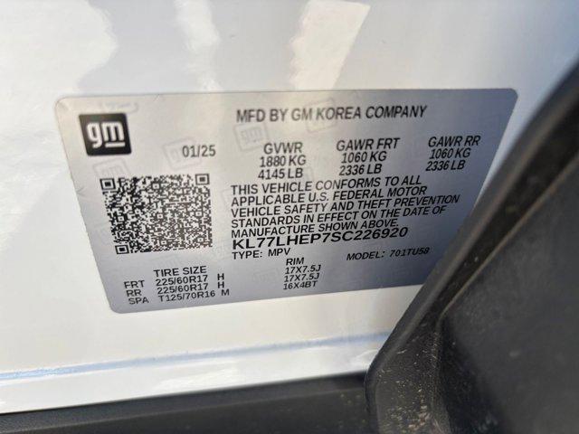 used 2025 Chevrolet Trax car, priced at $20,689